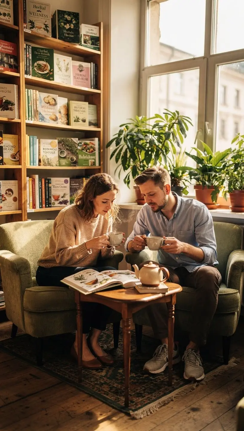 Šviežių vaistinių augalų krūva, naudojama aromatinių arbatos mišinėlių gamybai.